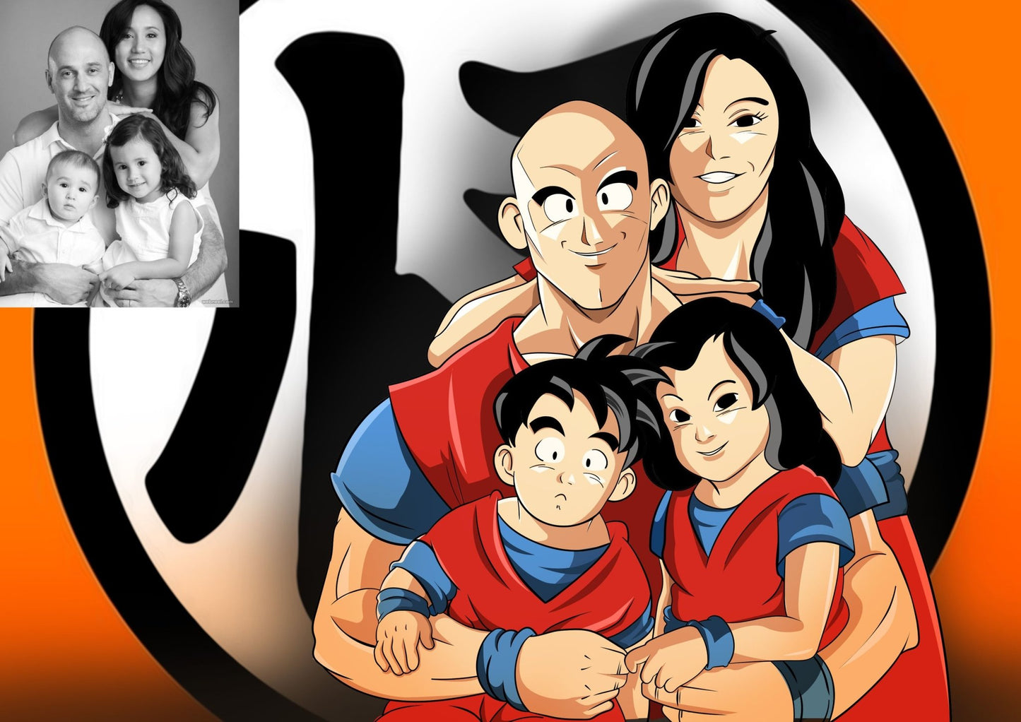 Anime Style Portrait 🇺🇸 USA DELIVERY