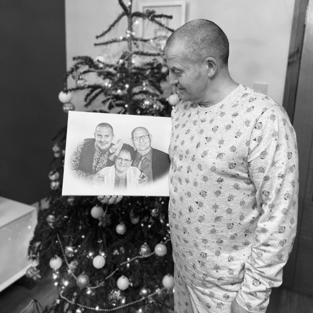 Special Offer: Free 30x40cm Print with Portrait Purchase - Charlie's Drawings