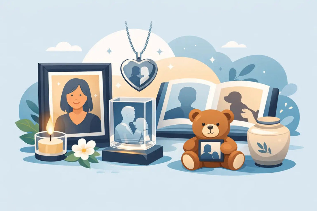 12 Best Memorial Gifts from Photos - Charlie's Drawings