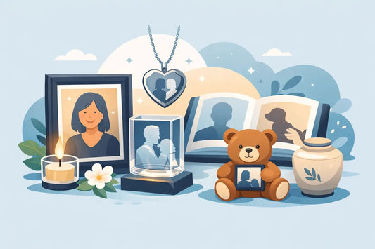 12 Best Memorial Gifts from Photos - Charlie's Drawings