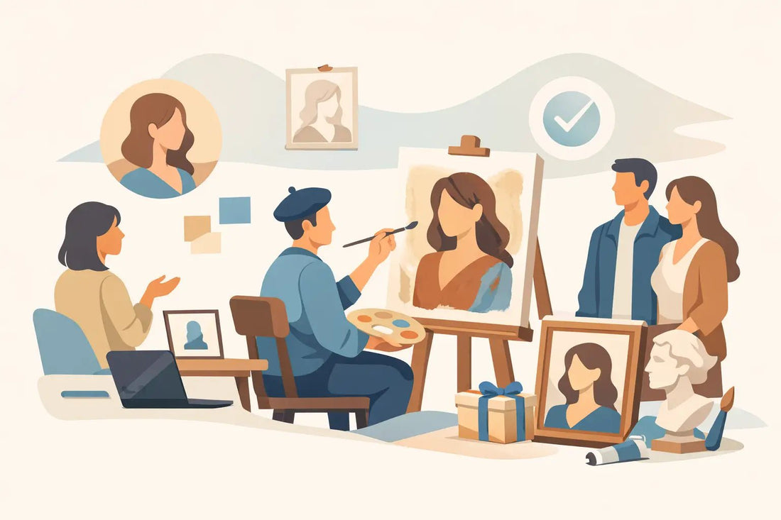 A Guide to Commissioning Portrait Art - Charlie's Drawings