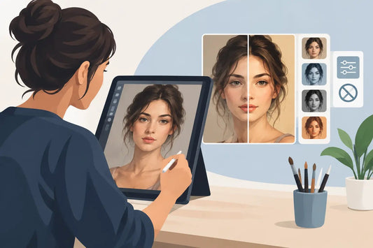 Do Portrait Artists Use Filters? The Honest Answer - Charlie's Drawings