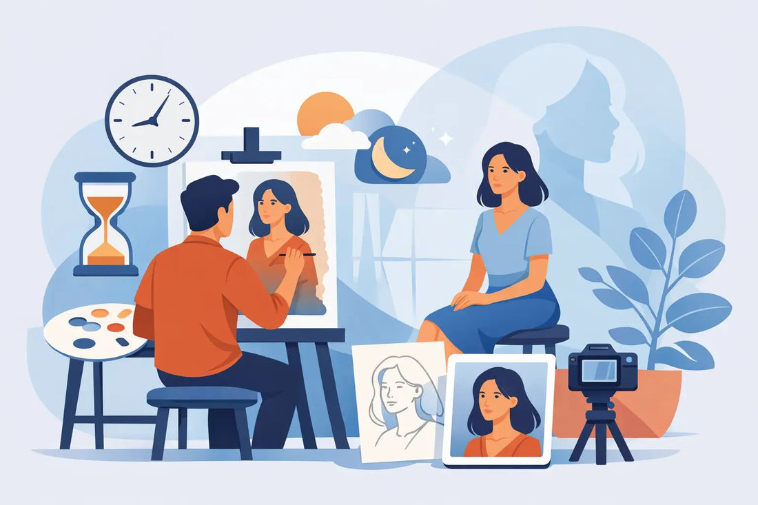 How Long Do Portraits Take, Really? - Charlie's Drawings