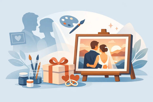 Is Custom Artwork a Good Wedding Gift for Couples? - Charlie's Drawings