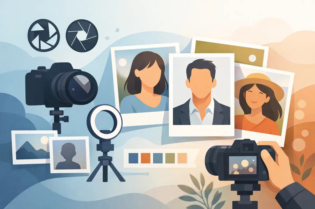 What Photo Works for Portraits? A Simple Guide - Charlie's Drawings