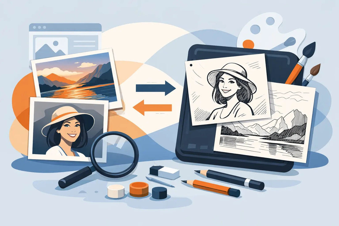 Which Photos Look Best Drawn? A Simple Guide - Charlie's Drawings