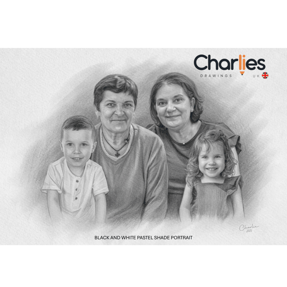 Create a Hand - Drawn Portrait They’ll Never Forget - Charlie's Drawings