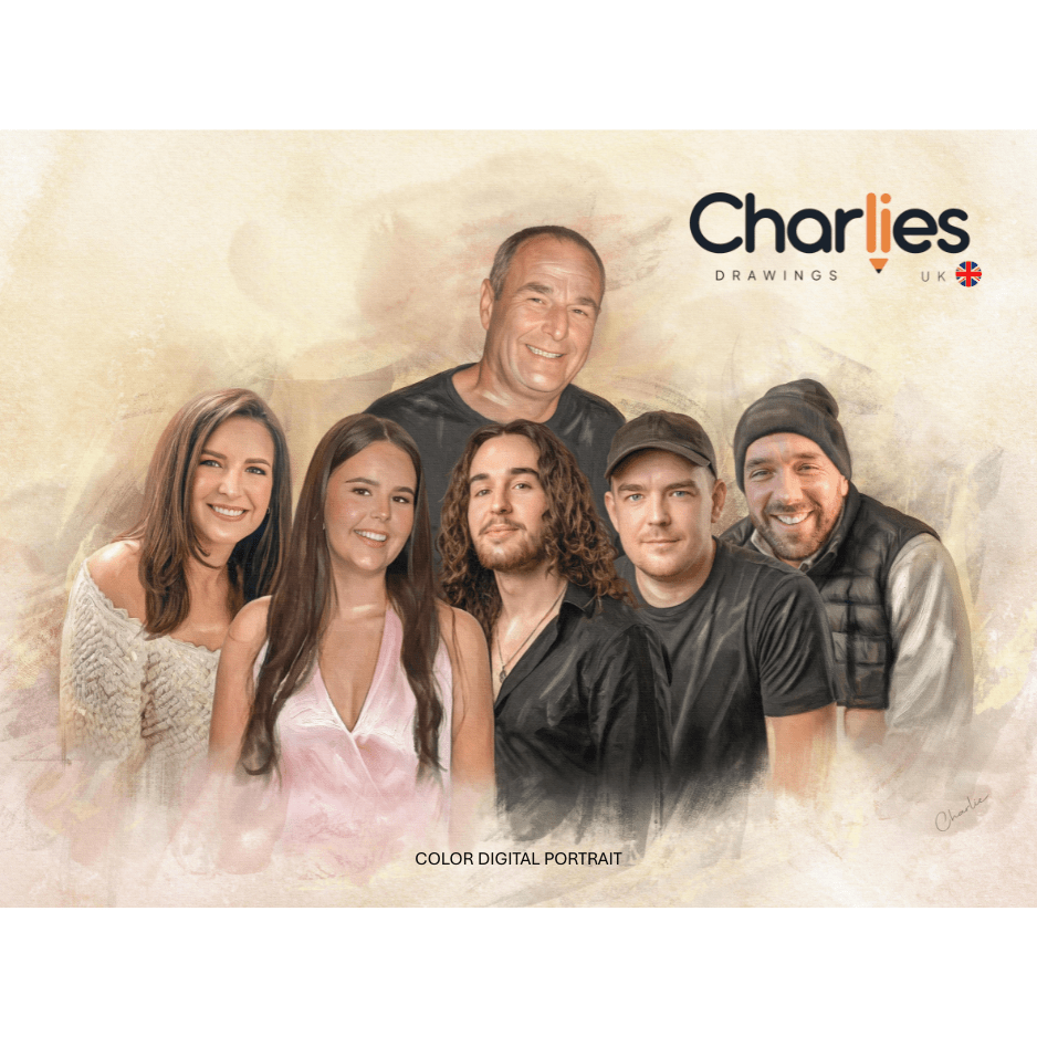 Create a Hand - Drawn Portrait They’ll Never Forget - Charlie's Drawings