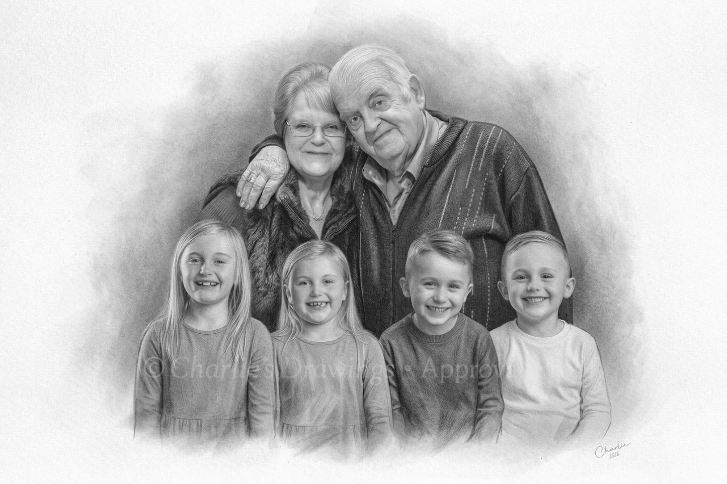 Create a Portrait They’ll Keep Forever - Charlie's Drawings