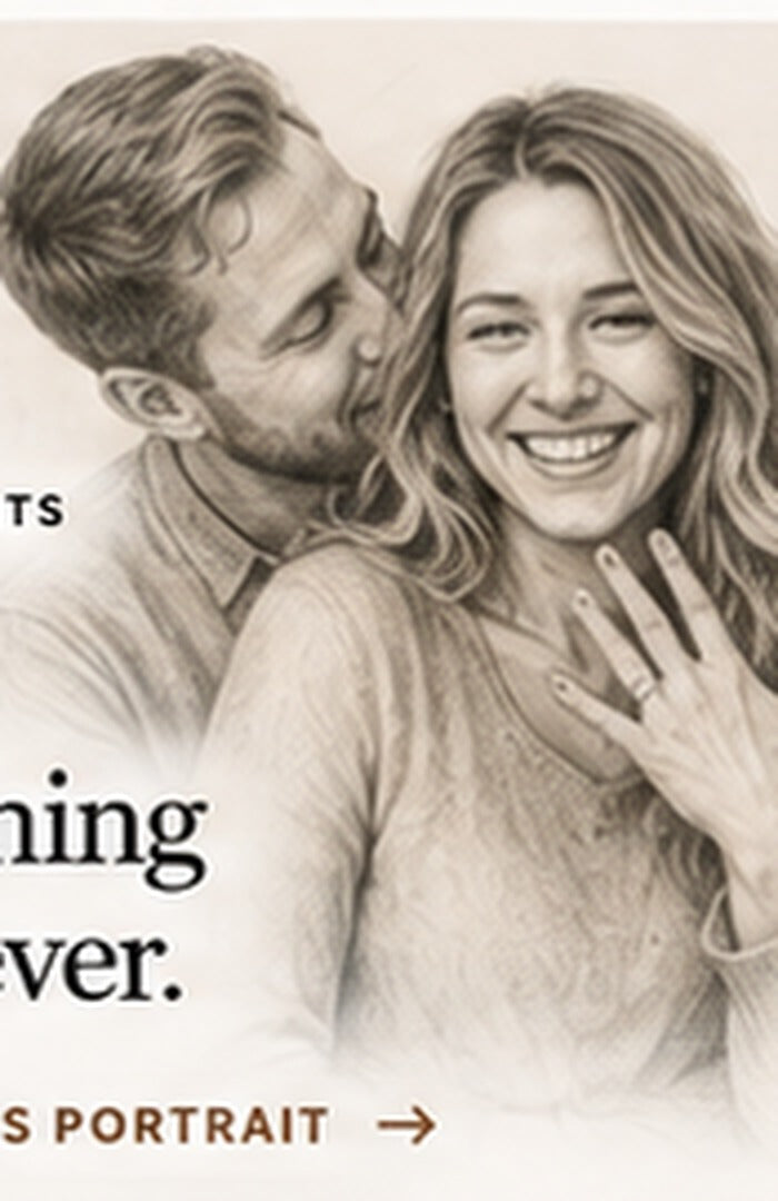 Engagement portrait