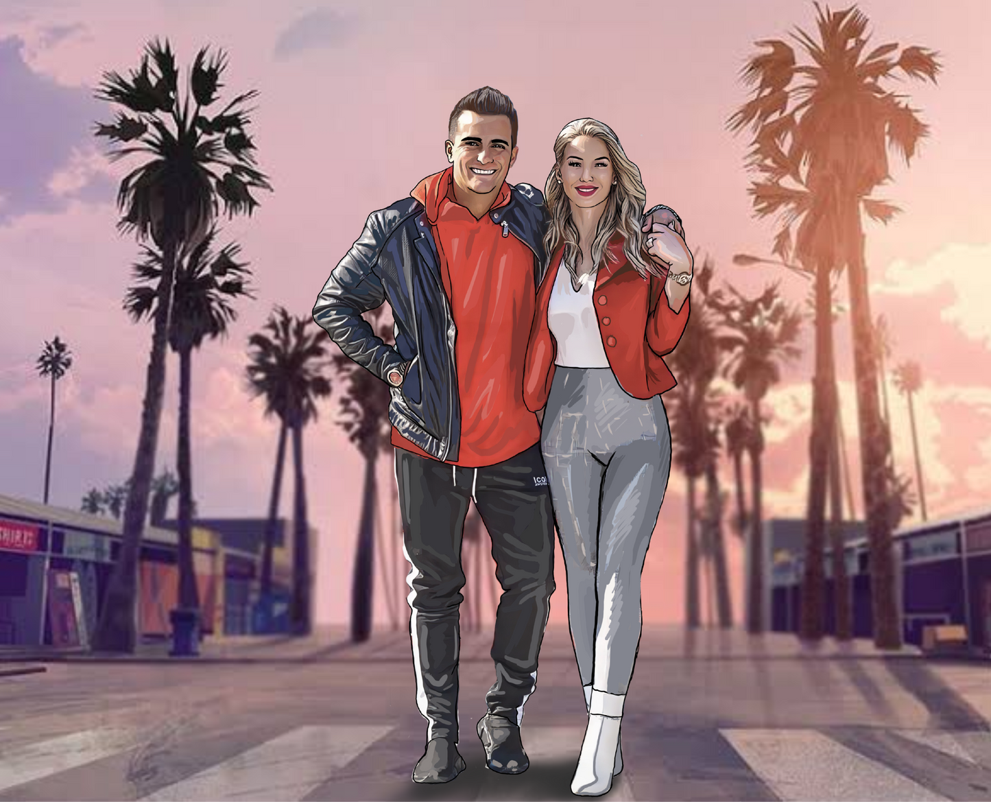Gamer Style Portrait 🇺🇸 USA DELIVERY