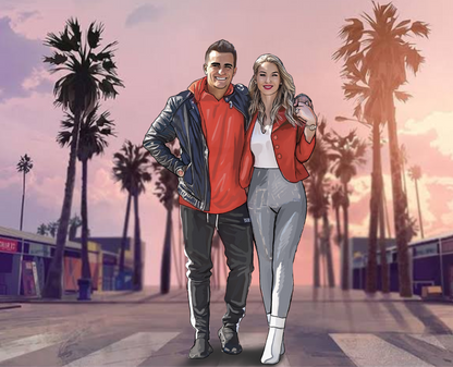 Gamer Style Portrait 🇺🇸 USA DELIVERY