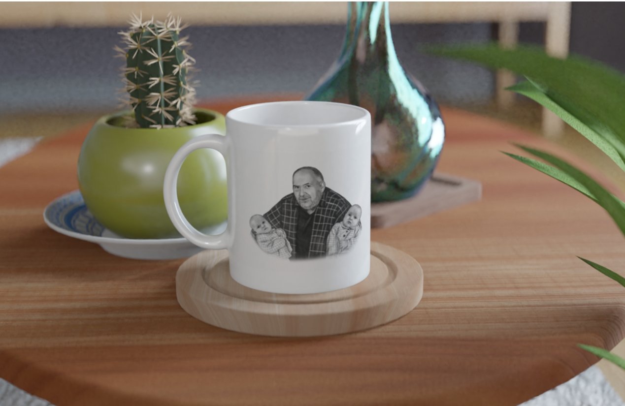 Add a mug to your order - Charlie's Drawings