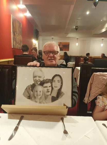 Charlie's Drawings' Emotional Family Portraits* - Charlie's Drawings