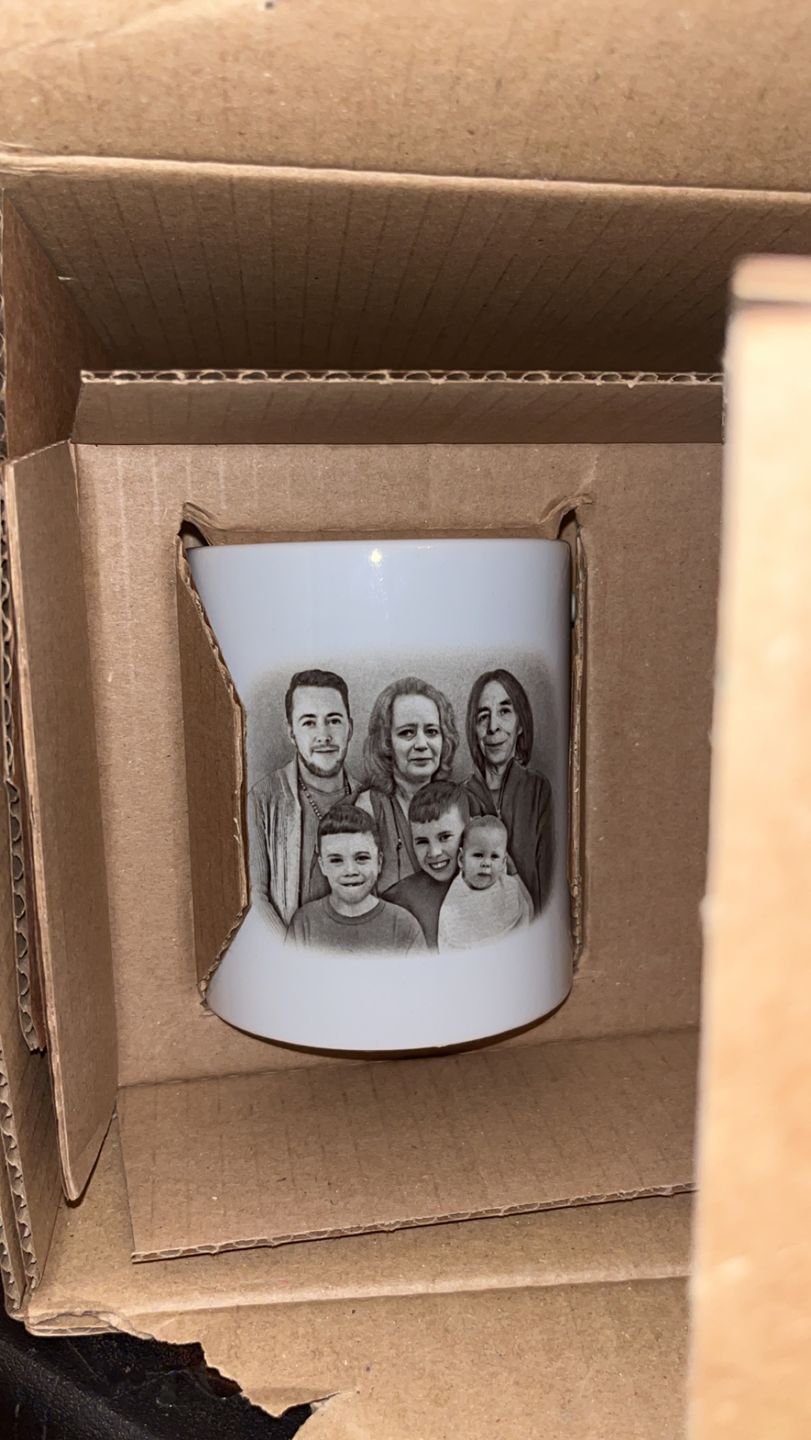 Upgrade Your Memories with a Personalized Portrait Mug! - Charlie's Drawings