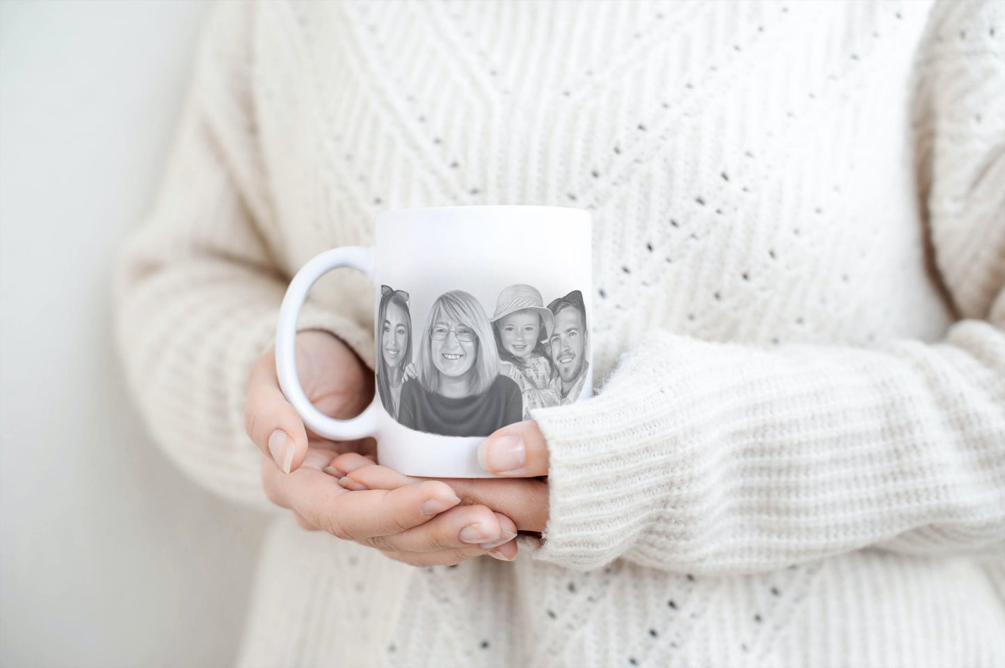 Upgrade Your Memories with a Personalized Portrait Mug! - Charlie's Drawings